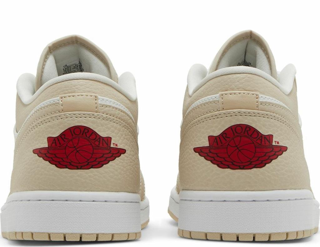 Air Jordan 1 Low Sail Rattan Universidad Rojo