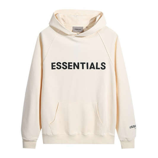 Moletom Essentials Fear Of God Beige com capuz