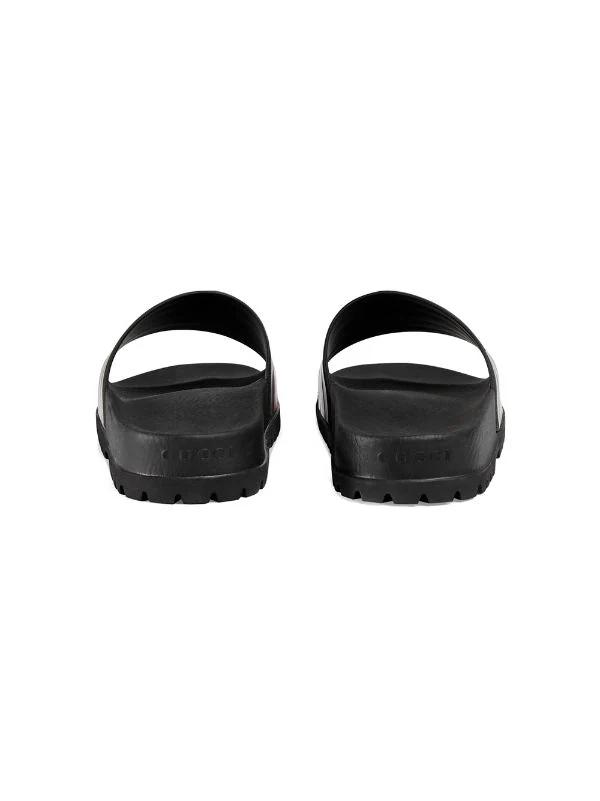 Gucci Web Slide Sandal Black