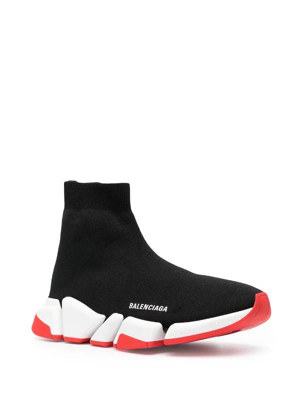 Balenciaga Trainer Speed Black Red - Hype Franco Store