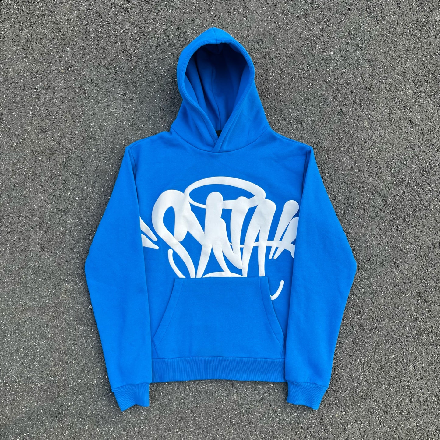 Team Syna Hood Twinset Blue Sweatshirt Set