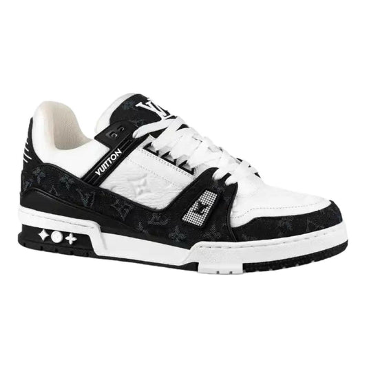 Zapatillas Louis Vuitton Monograma Blanco Negro