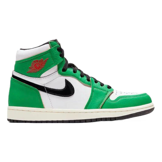 Air Jordan 1 Retro Alto Suerte Verde Blanco