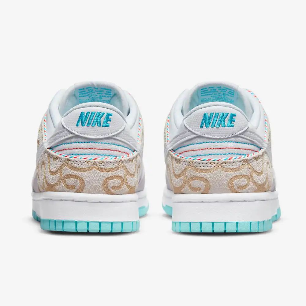 Nike Dunk Low Barber Shop White