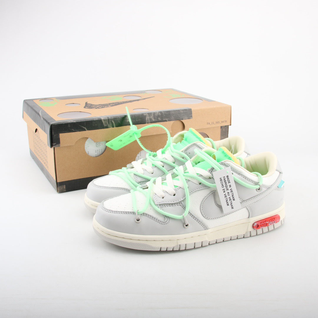 Nike Dunk Low x Off-White Lot 7:50