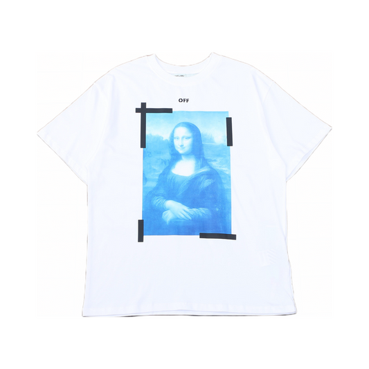 Off-White Camiseta blanca Monalisa