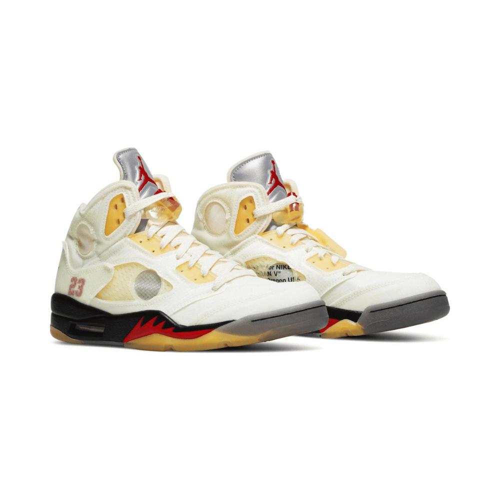 Air Jordan 5 Retro Off-Blanco Vela