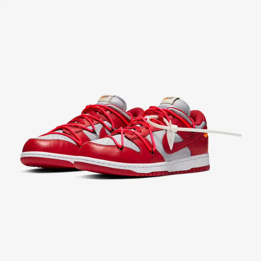 Nike Dunk Low x Off-White Rojo universitario