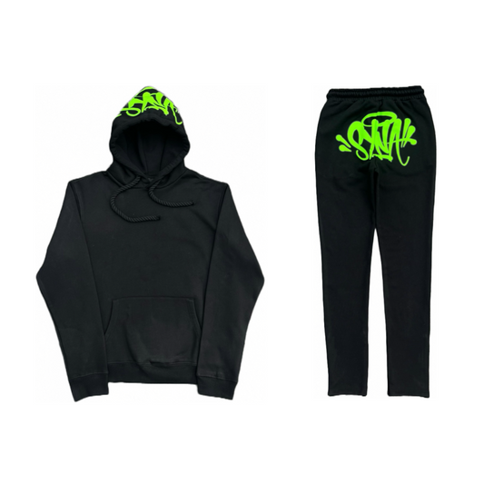 Syna World Logo Green Sweatshirt Set