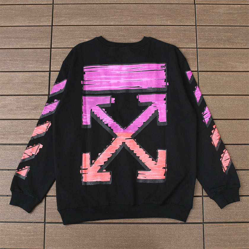 Sudadera calva Off-White Negro