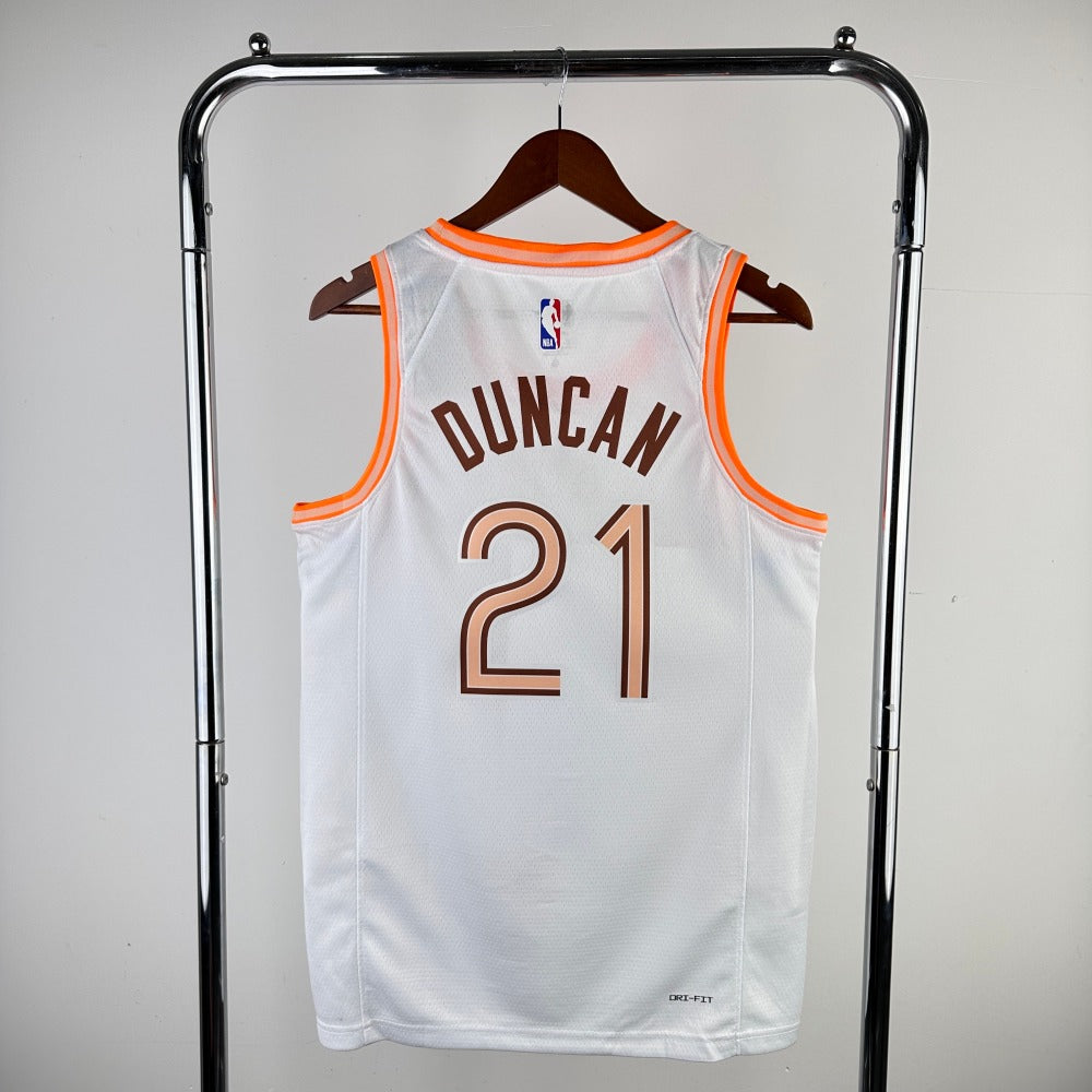 Camiseta NBA Spurs 21 Duncan