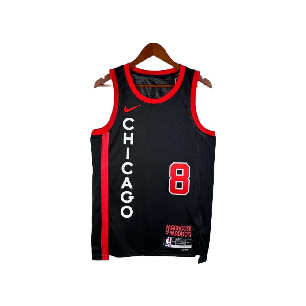 Jersey NBA Chicago Bulls 8 Lavine