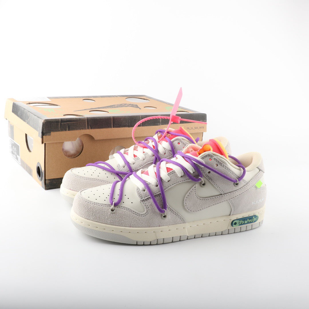 Nike Dunk Low x Off-White Lot 15:50