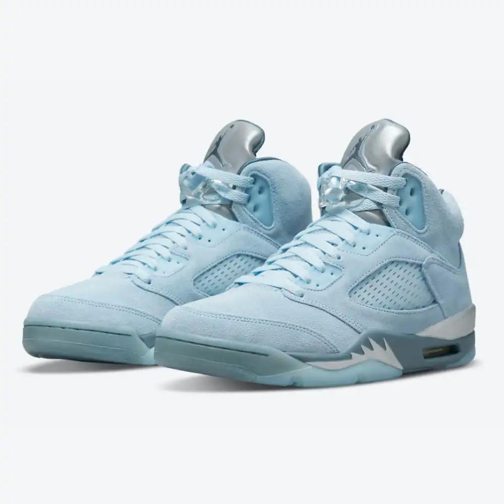 air jordan 5 retro azul pájaro