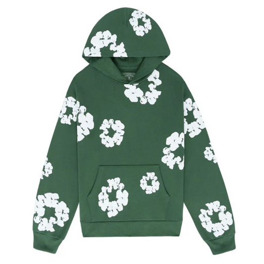 Denim Tears The Cotton Wreath Green Sweatshirt