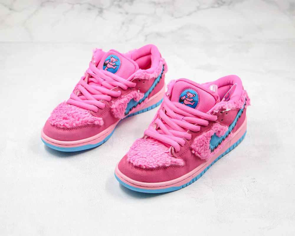 Nike Dunk Low Greteful Dead Bears Pink