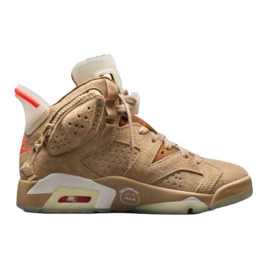 Air Jordan 6 Retro x Travis Scott Caqui británico