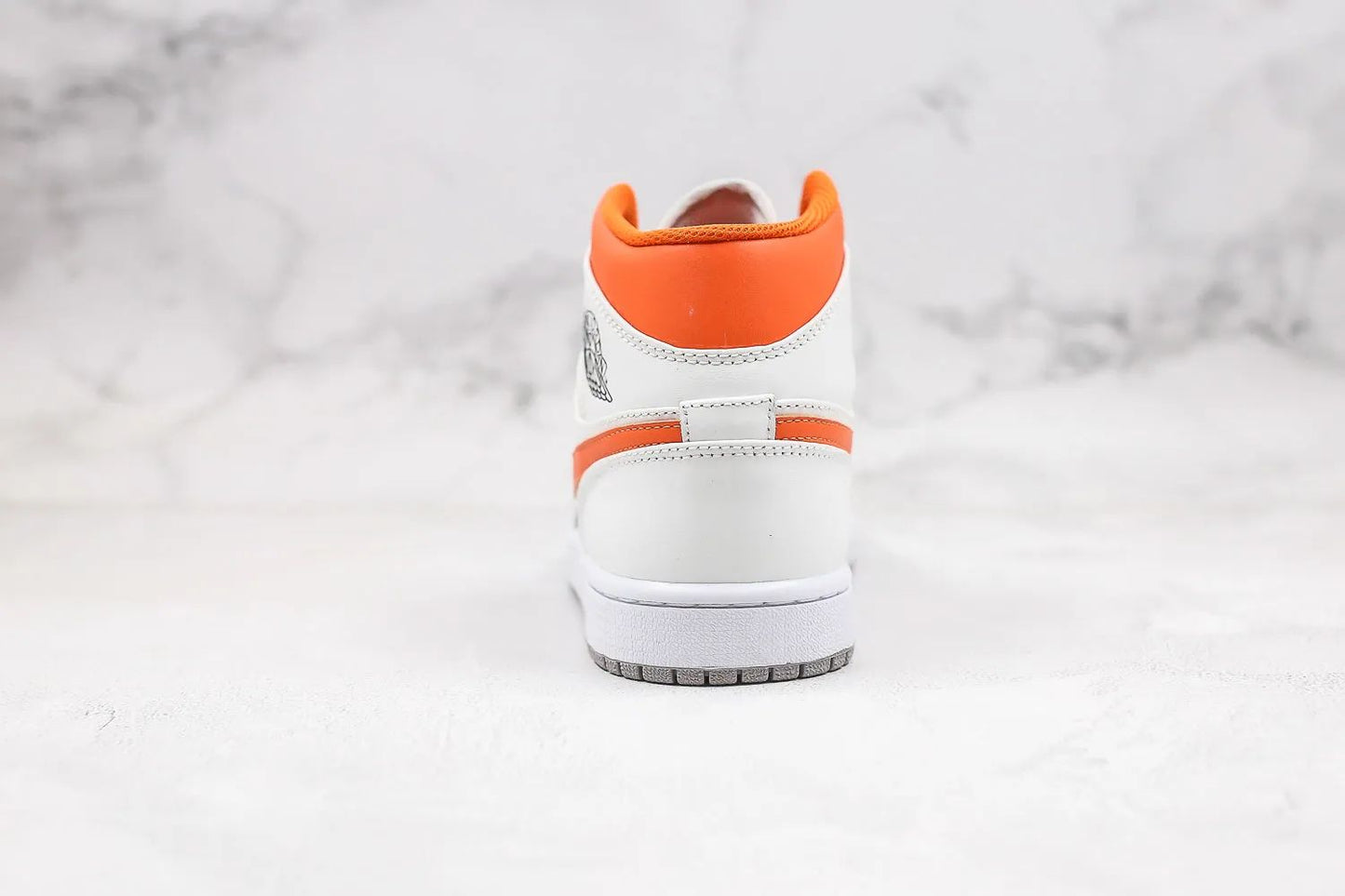 Air Jordan 1 Retro Mid Starfish Pure Platinum