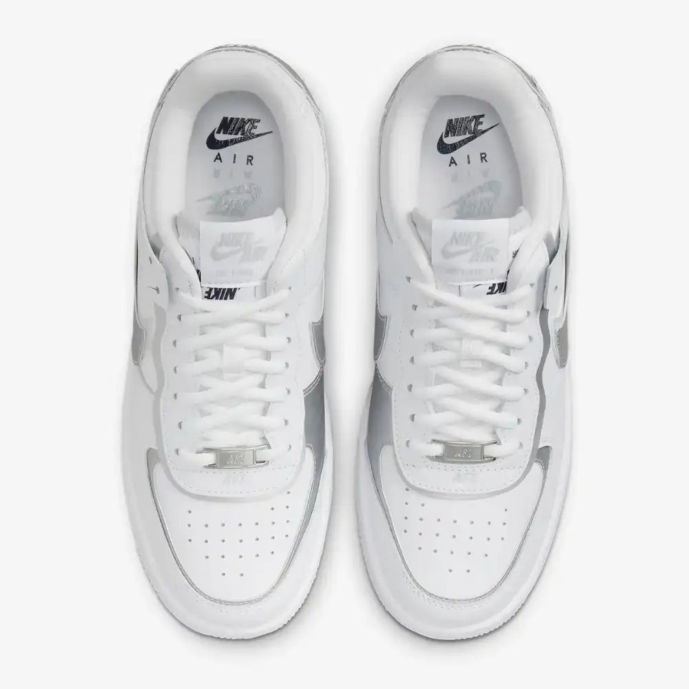 Nike Air Force 1 Shadow Metalic Silver