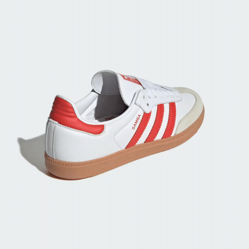 Adidas Samba White Red