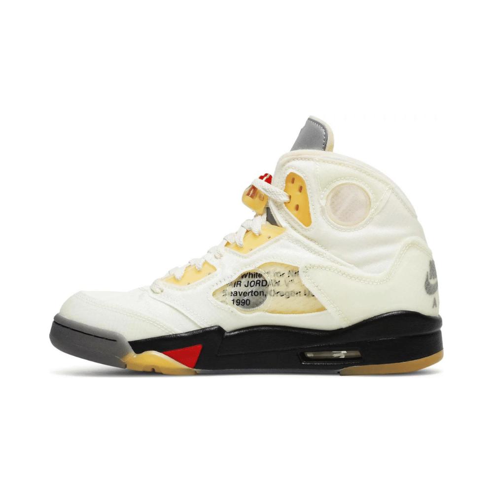 Air Jordan 5 Retro Off-Blanco Vela