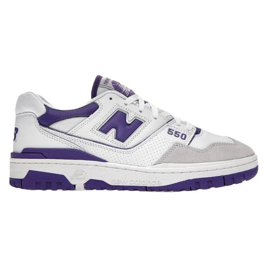 New Balance 550 Purple White