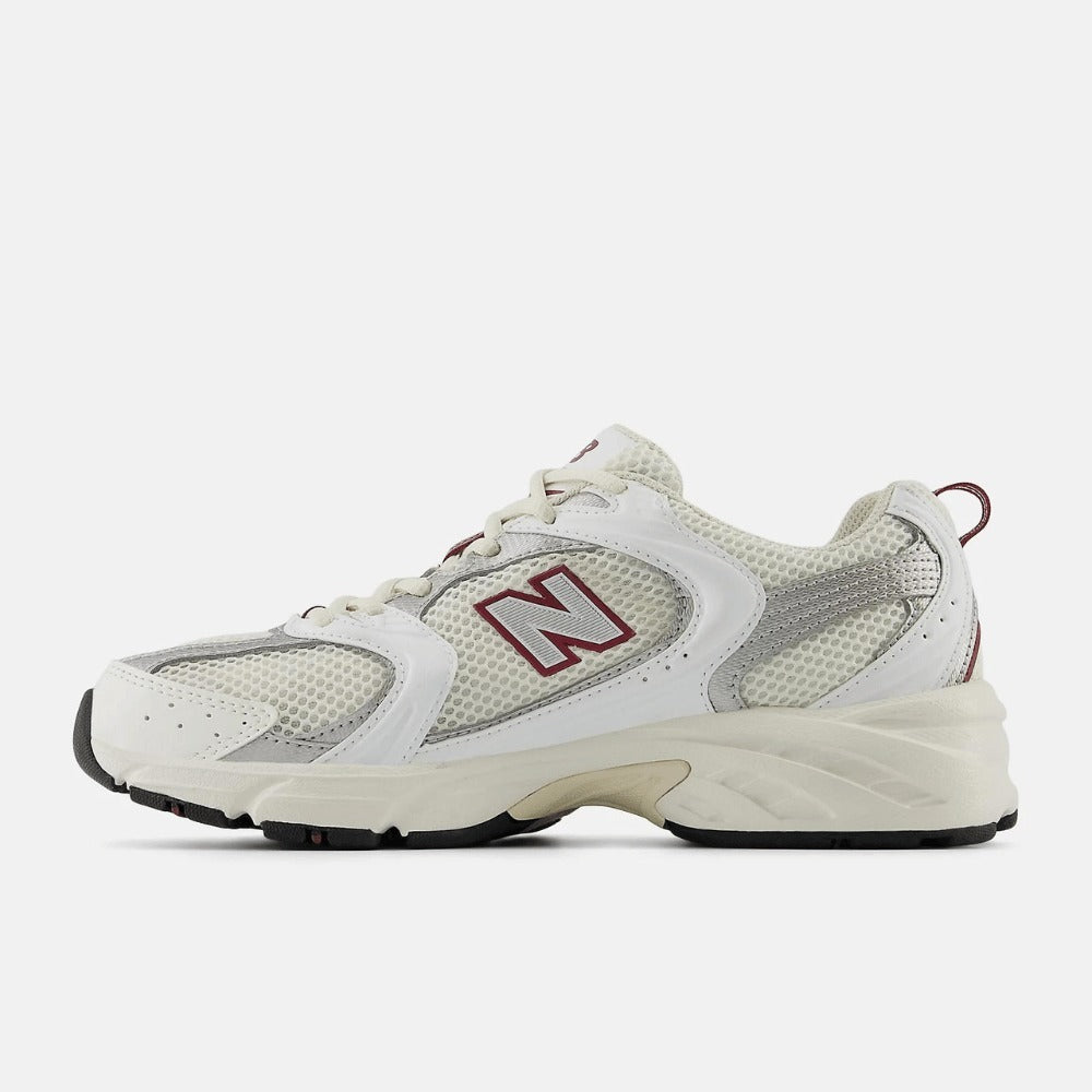 New Balance 530 Sea Salt White Mercury Red