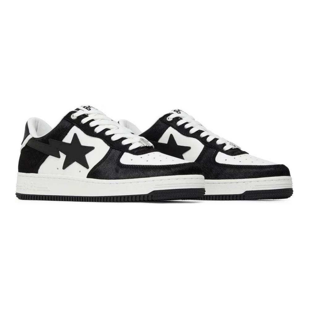 BapeSta Patent Black White - Hype Franco Store