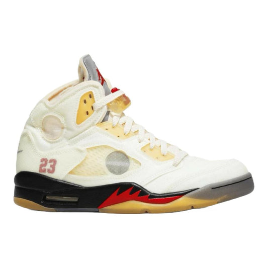 Air Jordan 5 Retro Off-Blanco Vela