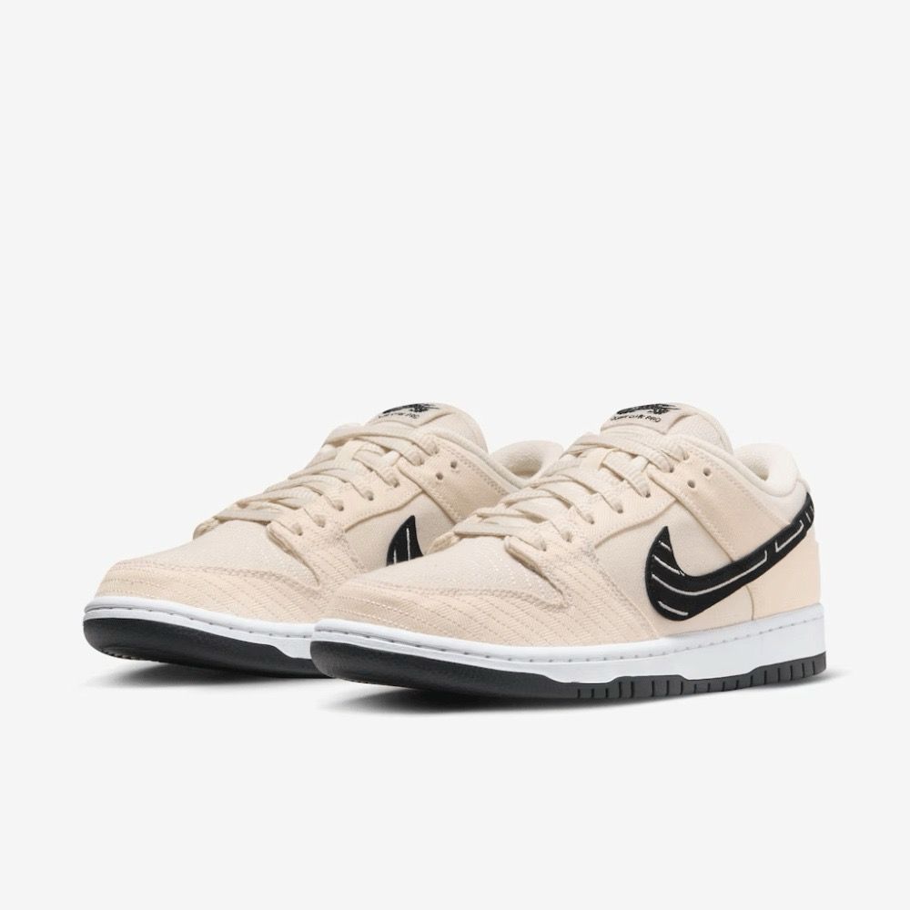 Nike Dunk Low SB x Albino &amp; Preto Pearl White (Jiu-Jitsu)