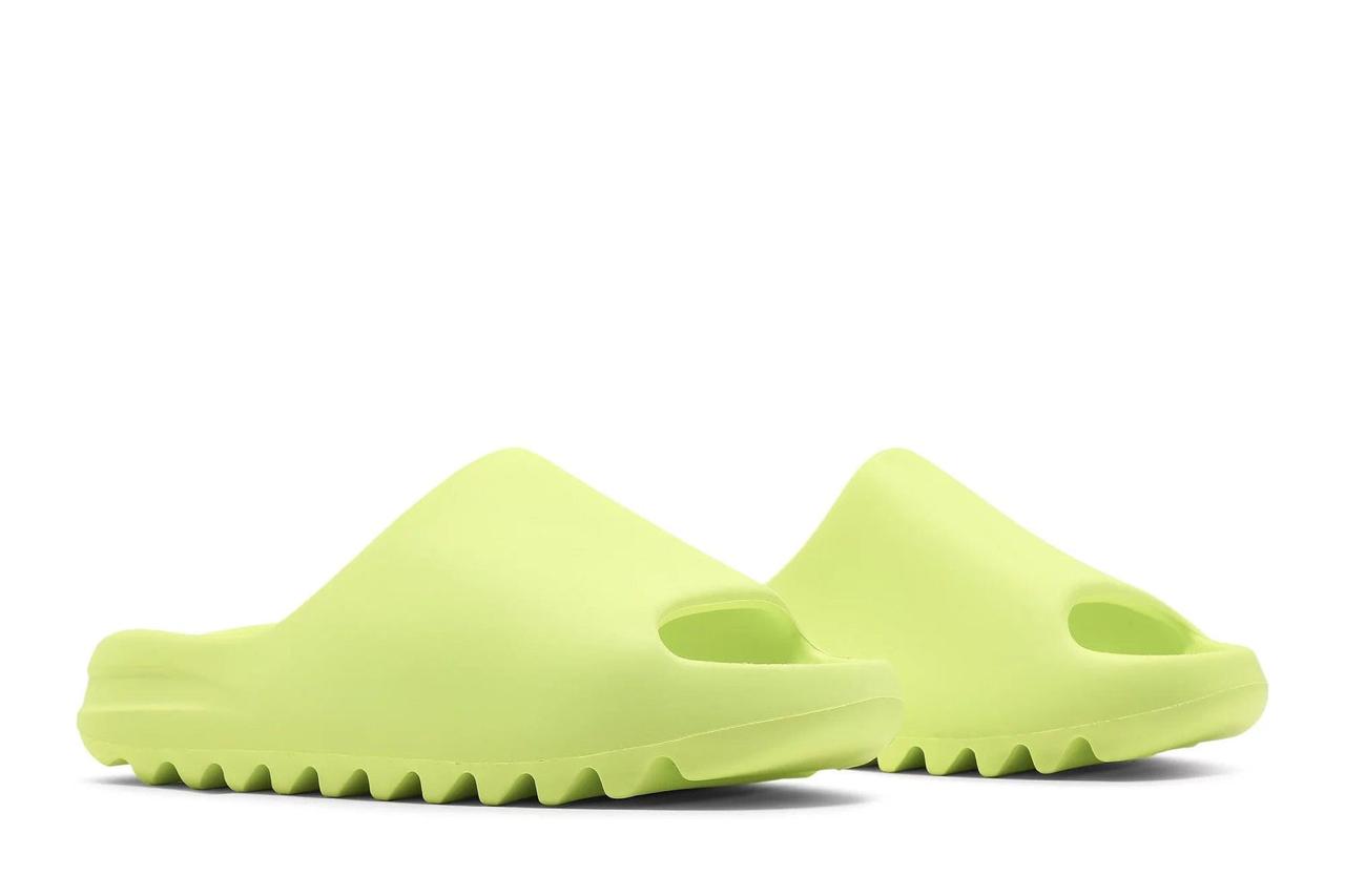 Slide Yeezy Resplandor Verde