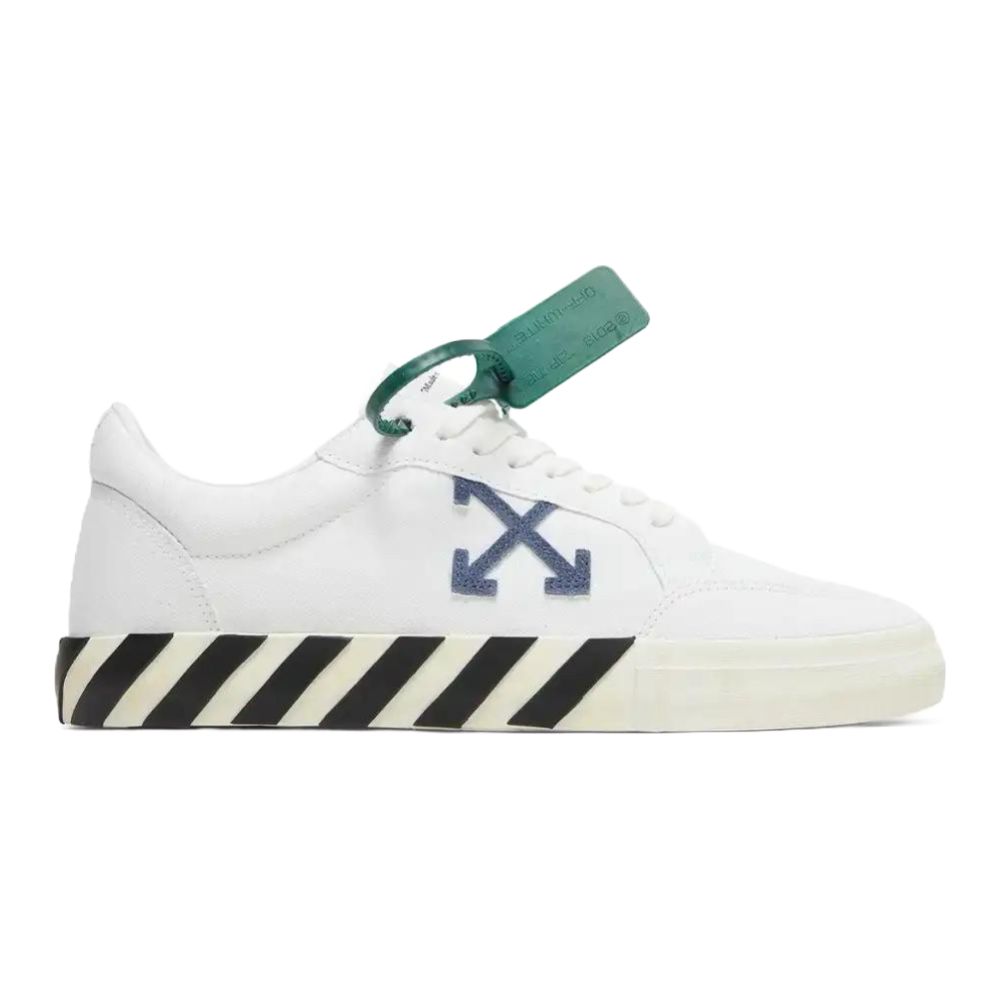 Off-White Vulcanized Low Black White Light Blue