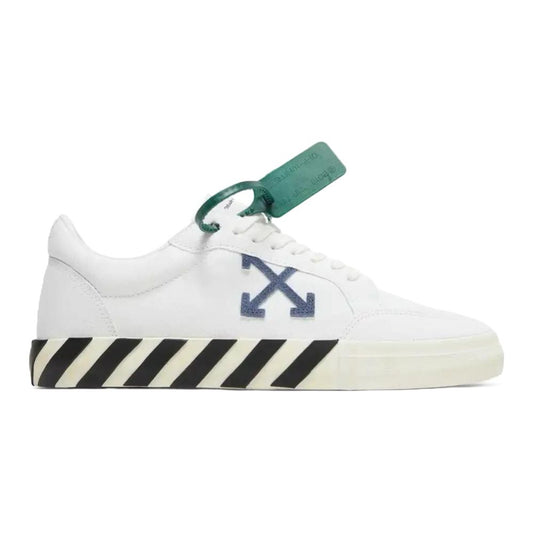 Off-White Vulcanizado Bajo Negro Blanco Azul claro