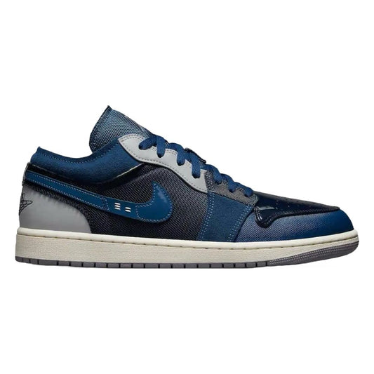 Air Jordan 1 Low SE Craft Obsidian French Blue Ashen Slate White