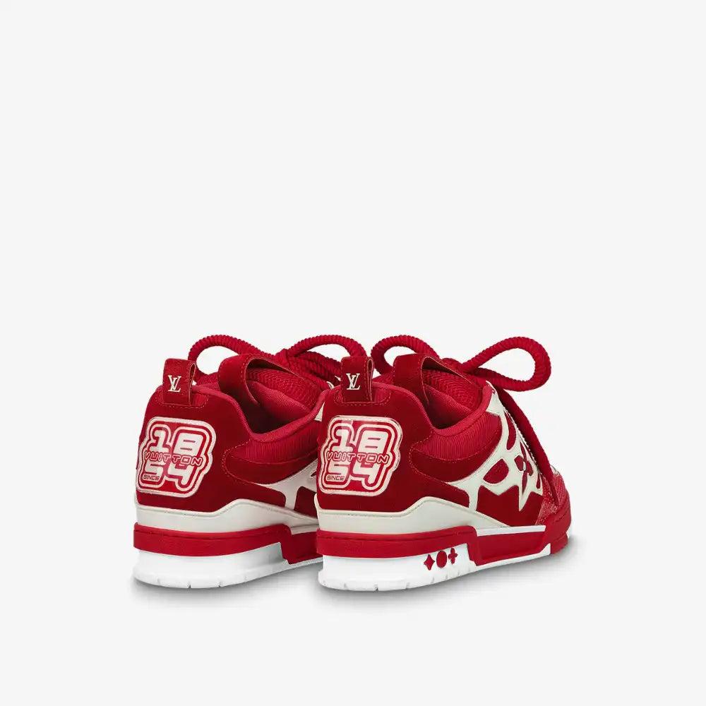 Louis Vuitton Skate Sneaker Red White