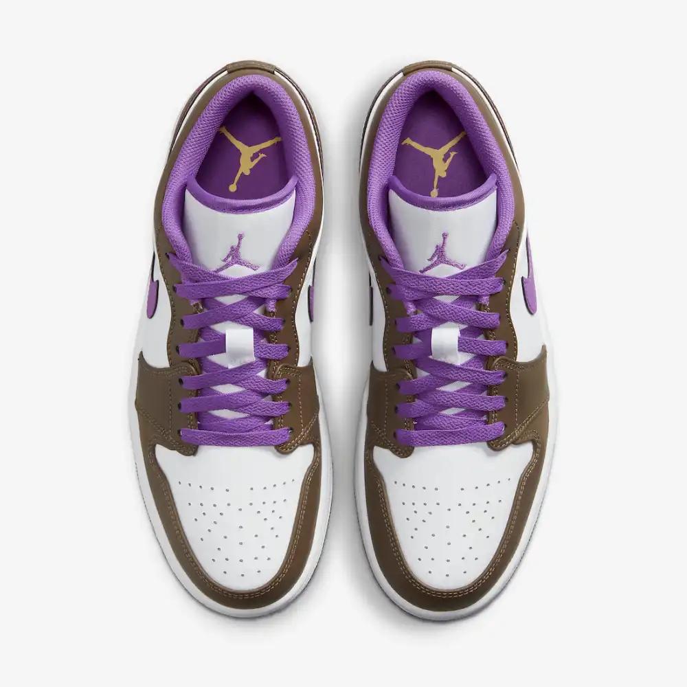 Air Jordan 1 Low Purple Mocha