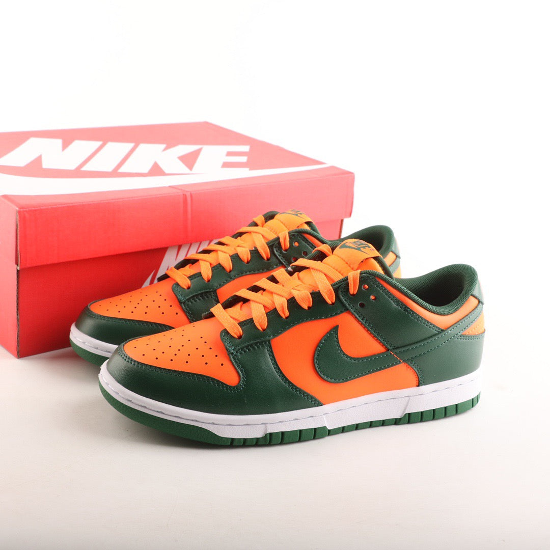 Nike Dunk Low Gorge Verde Y Naranja Total