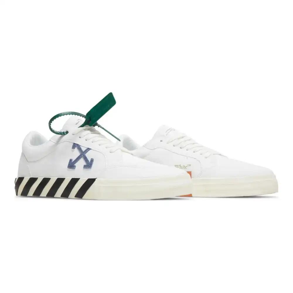 Off-White Vulcanized Low Black White Light Blue