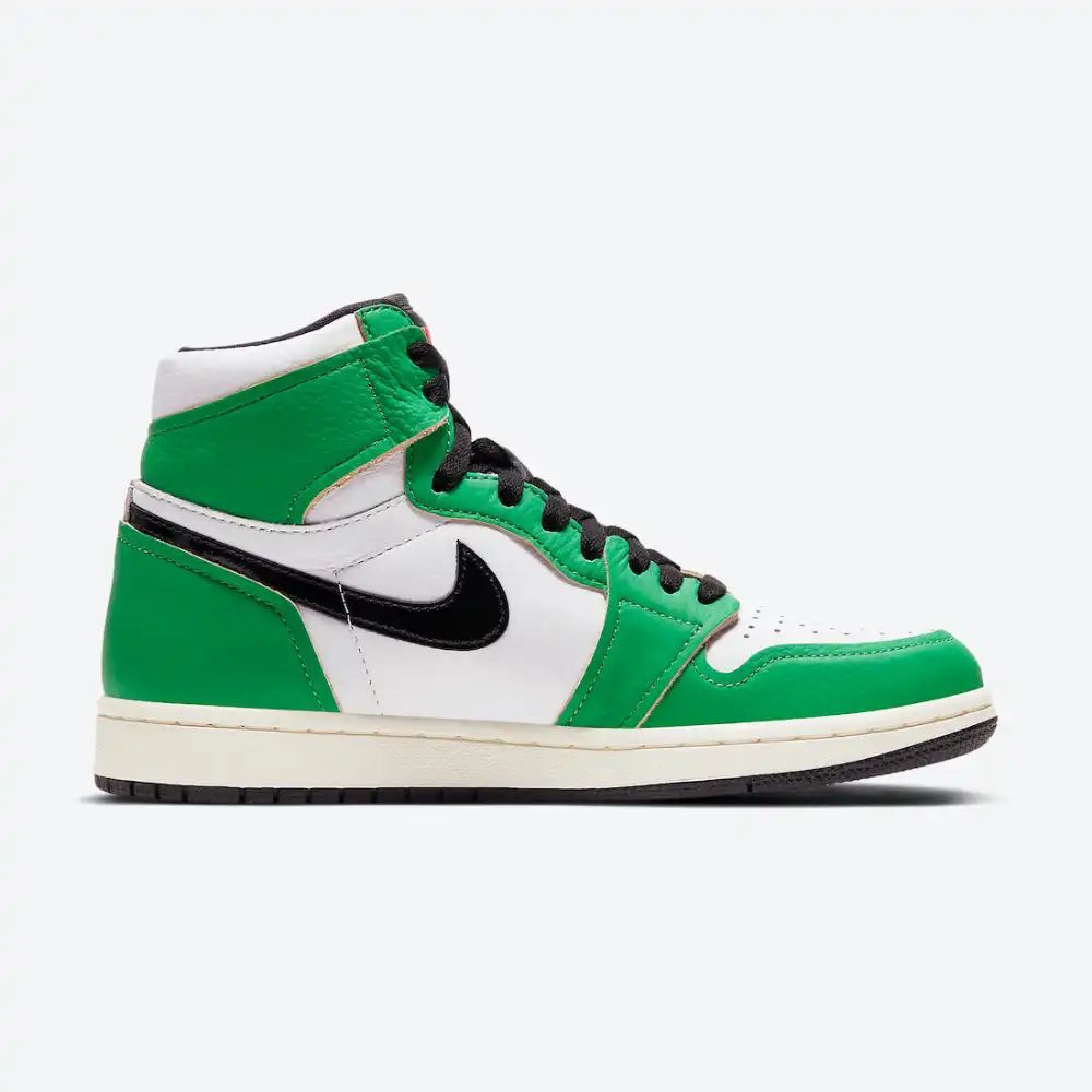 Air Jordan 1 Retro High Lucky Green White