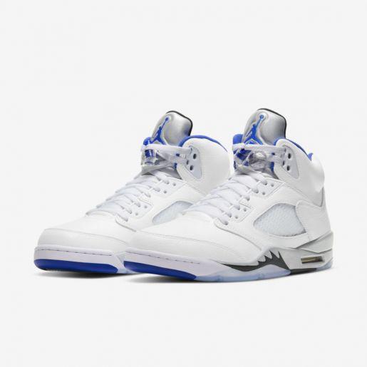 Air Jordan 5 Retro White Stealth