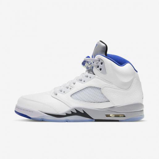 Air Jordan 5 Retro White Stealth