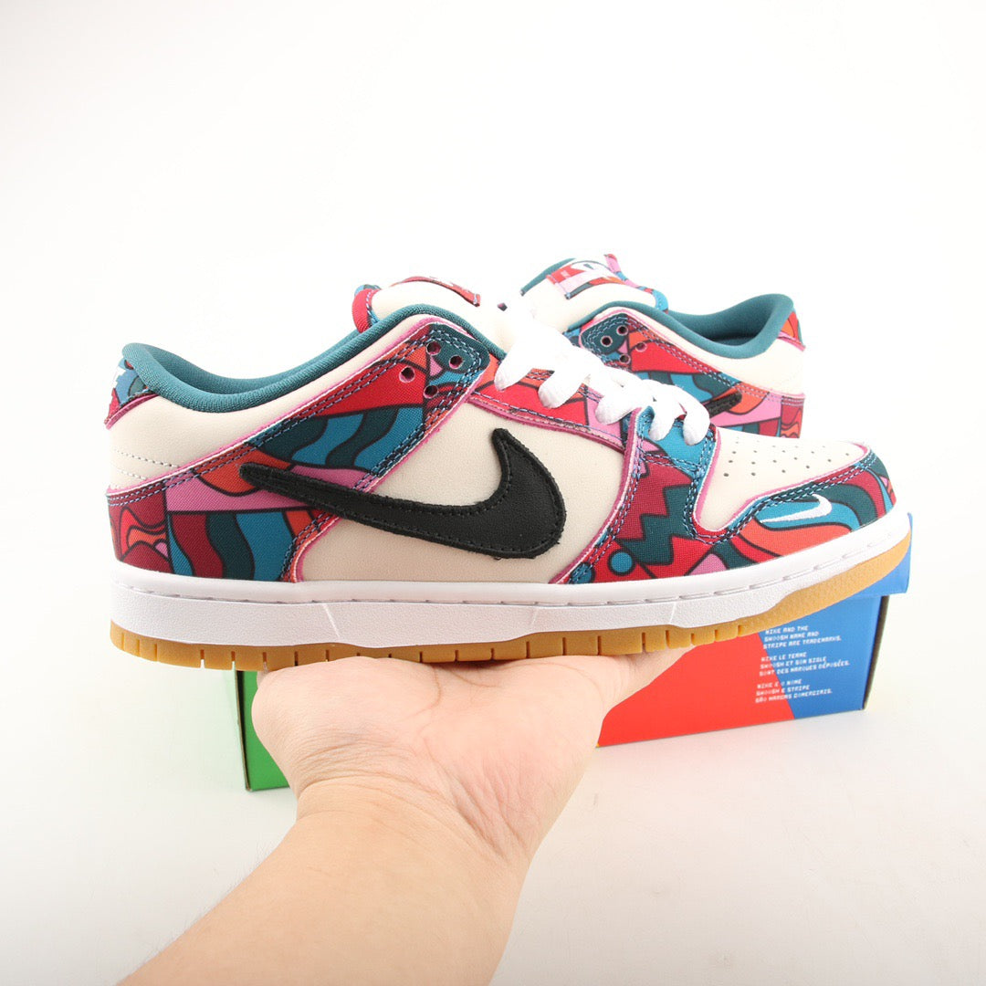 Nike Dunk Low SB x Parra Pro Abstract Art