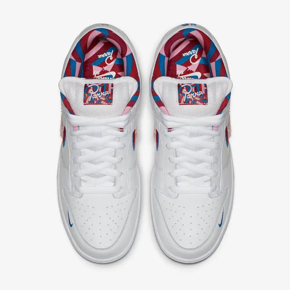 Nike Dunk Low SB x Parra Blanco