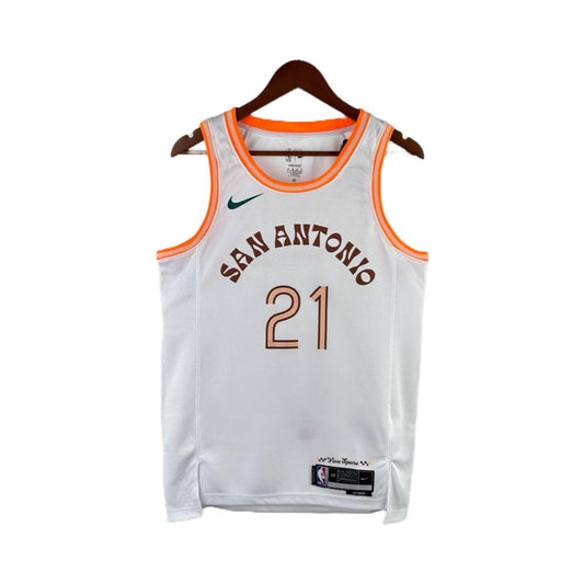 Camiseta NBA Spurs 21 Duncan