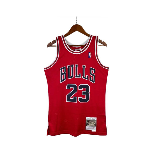 Jersey NBA Mitchell &amp; Ness Chicago Bulls 23 Jordan