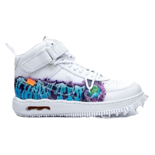 Nike Air Force 1 Mid x Off-White Grafito