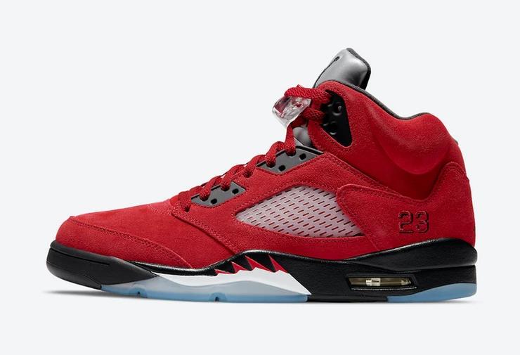 Air Jordan 5 Retro Toro Furioso Rojo