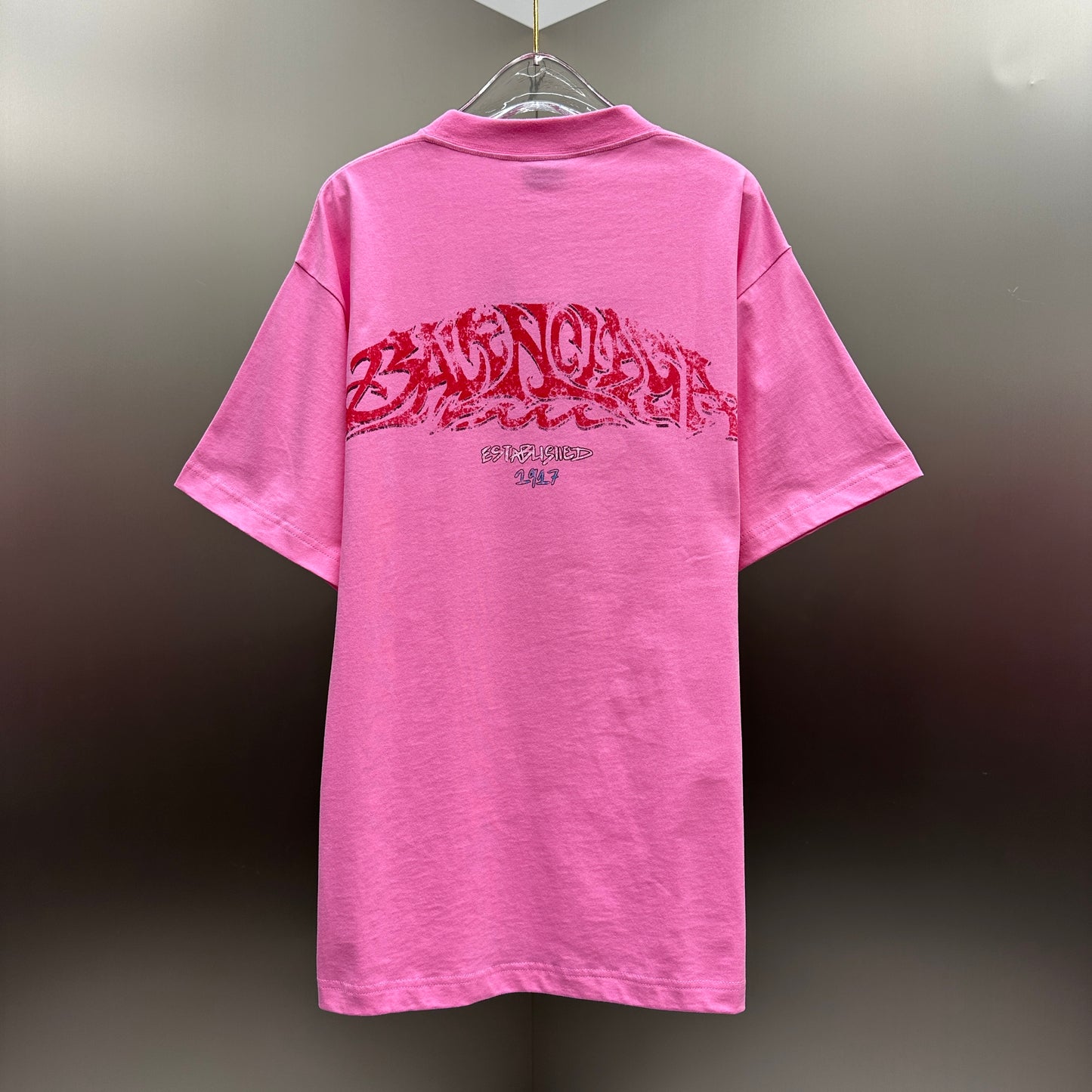 Pink Balenciaga T-Shirt