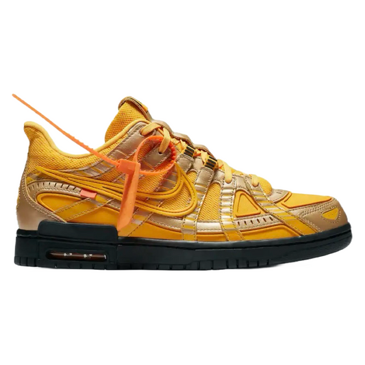 Nike Air Dunk x Off-White Caucho Universitario Dorado