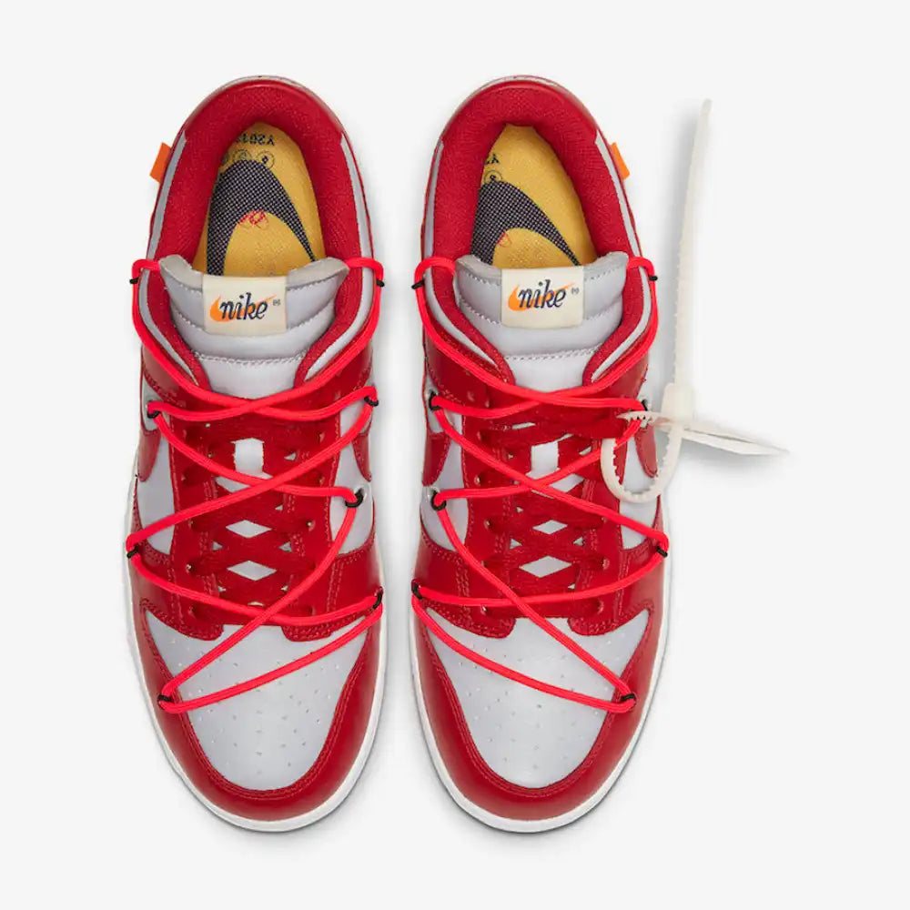 Nike Dunk Low x Off-White Rojo universitario